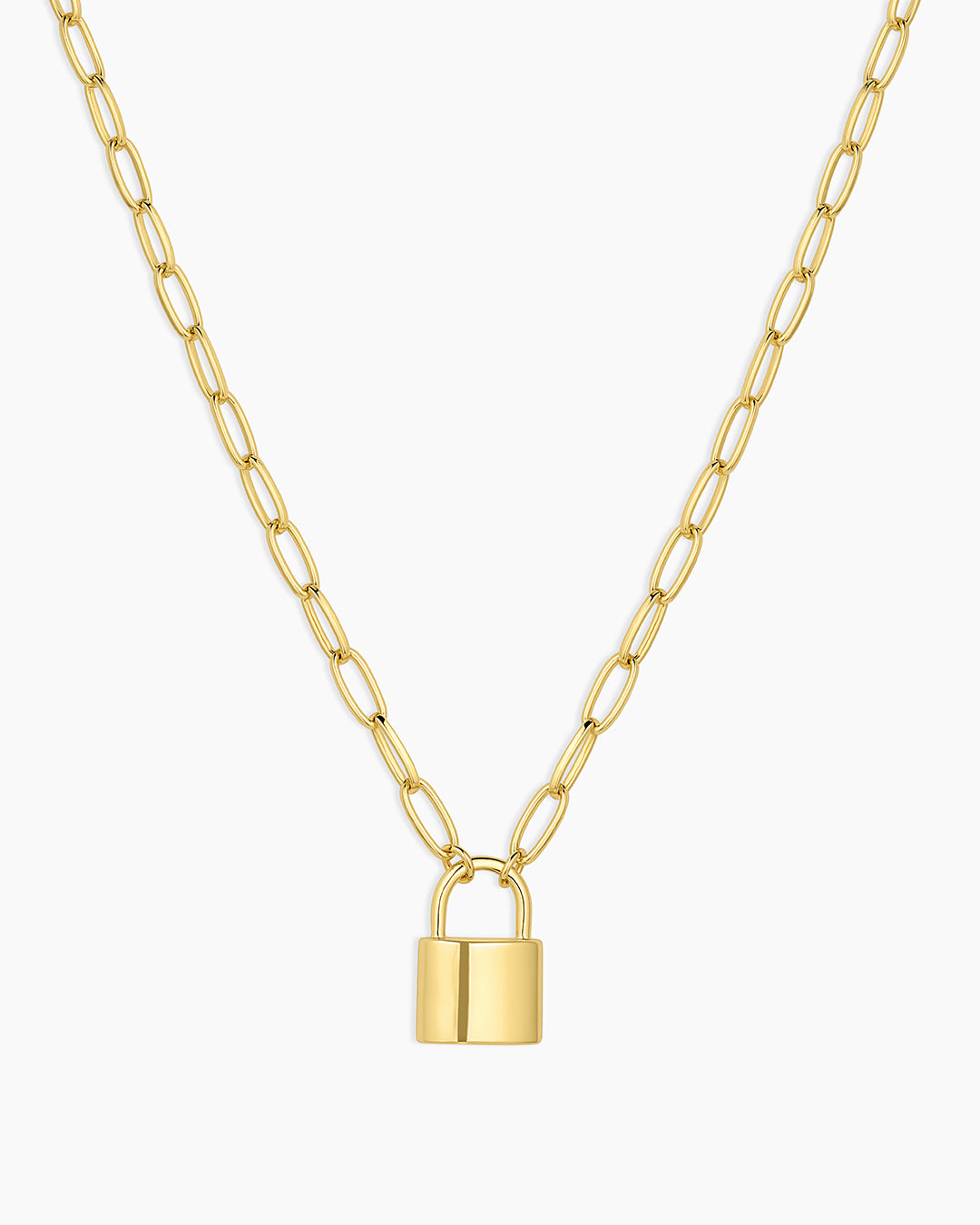 Padlock deals chain gold