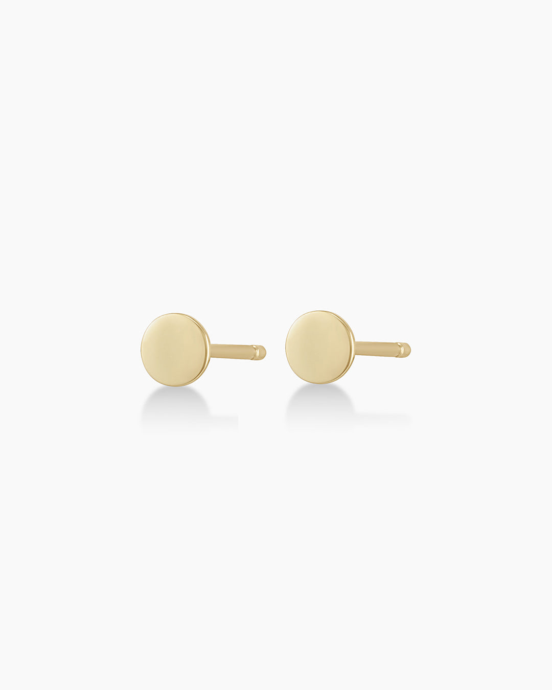 Alphabet Studs Earring in O K Solid Gold/Pair, Women's by Gorjana