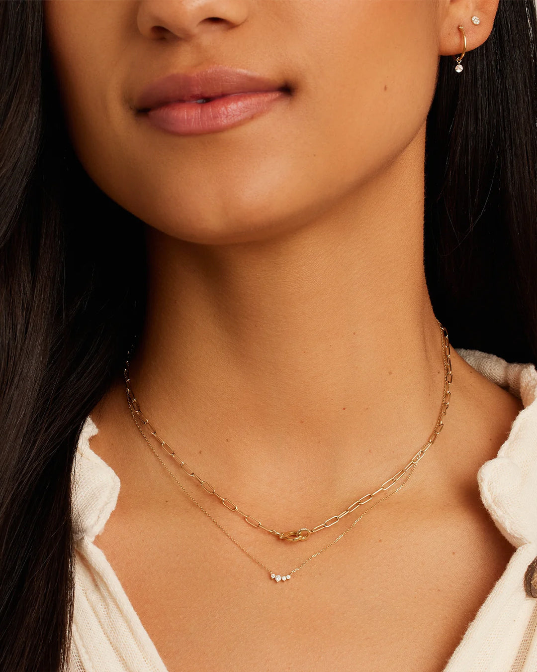 Diamond Solitaire 4 mm Necklace – gorjana