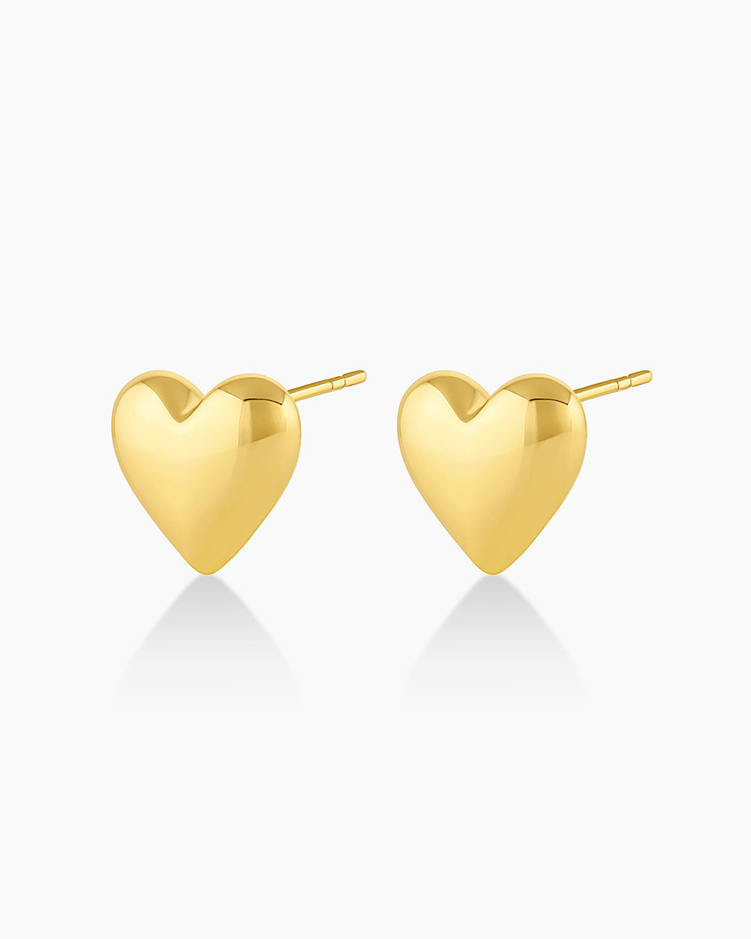 14k Gold Heart Studs – gorjana