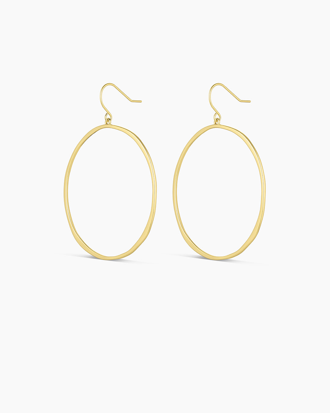 Medium Crescent Moon Hoop Earrings – Anthony Lent