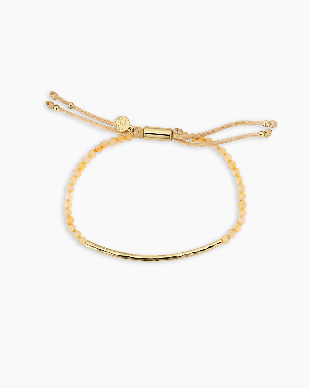 Power Gemstone Bracelet for Abundance || option::18k Gold Plated, Citrine - Abundance