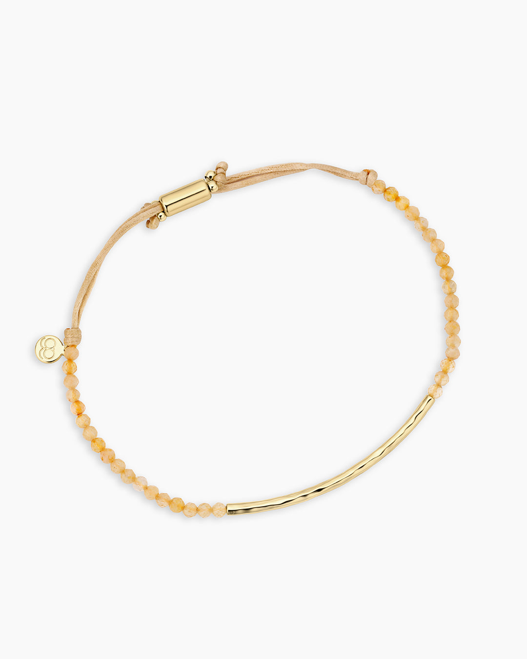 Power Gemstone Bracelet for Abundance || option::18k Gold Plated, Citrine - Abundance