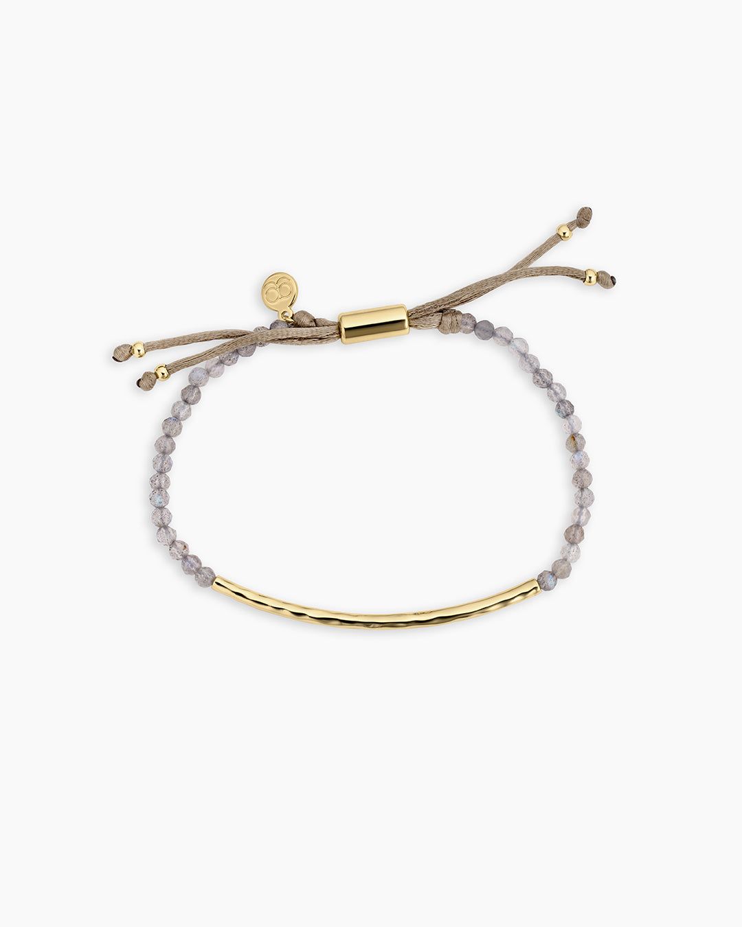 Power Gemstone Bracelet for Balance || option::18k Gold Plated, Labradorite