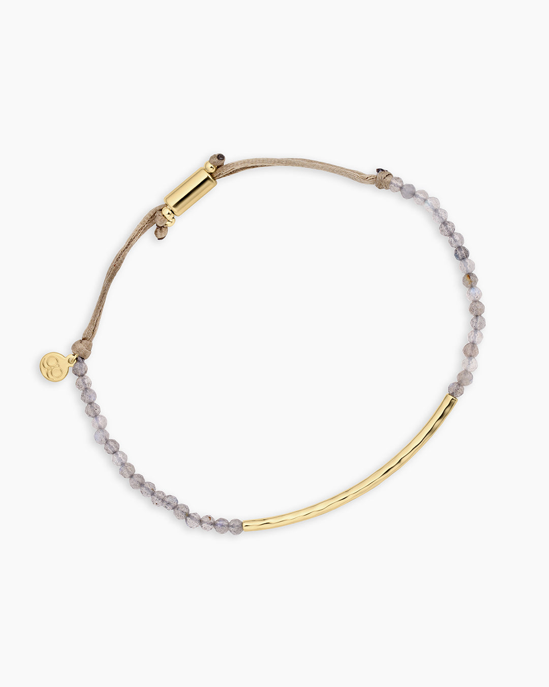 Power Gemstone Bracelet for Balance || option::18k Gold Plated, Labradorite - Balance