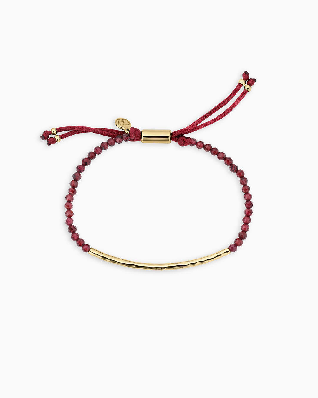 Power Gemstone Bracelet for Energy || option::18k Gold Plated, Garnet - Energy