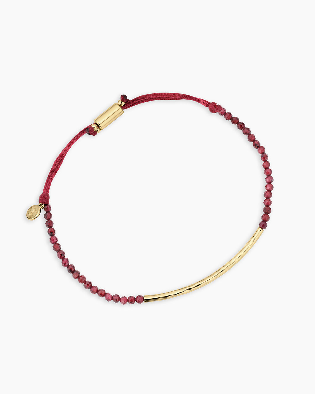 Power Gemstone Bracelet for Energy || option::18k Gold Plated, Garnet - Energy