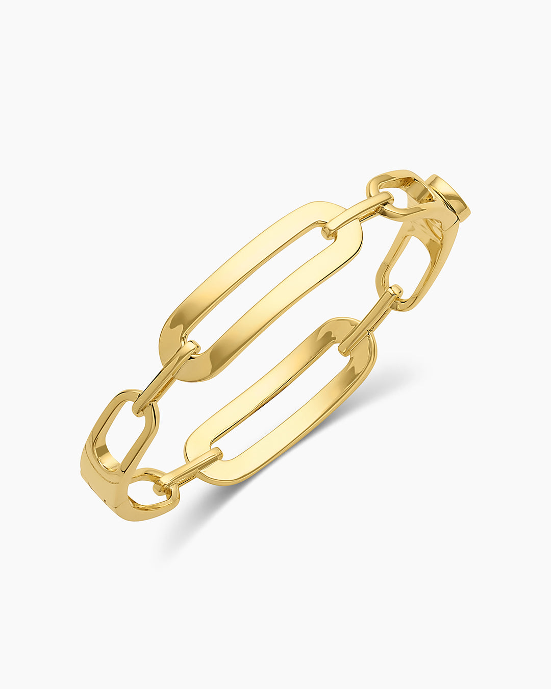 Gold plated hot sale link bracelet