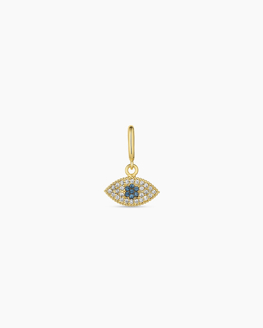 Evil Eye Parker Charm || option::18k Gold Plated, Evil Eye 