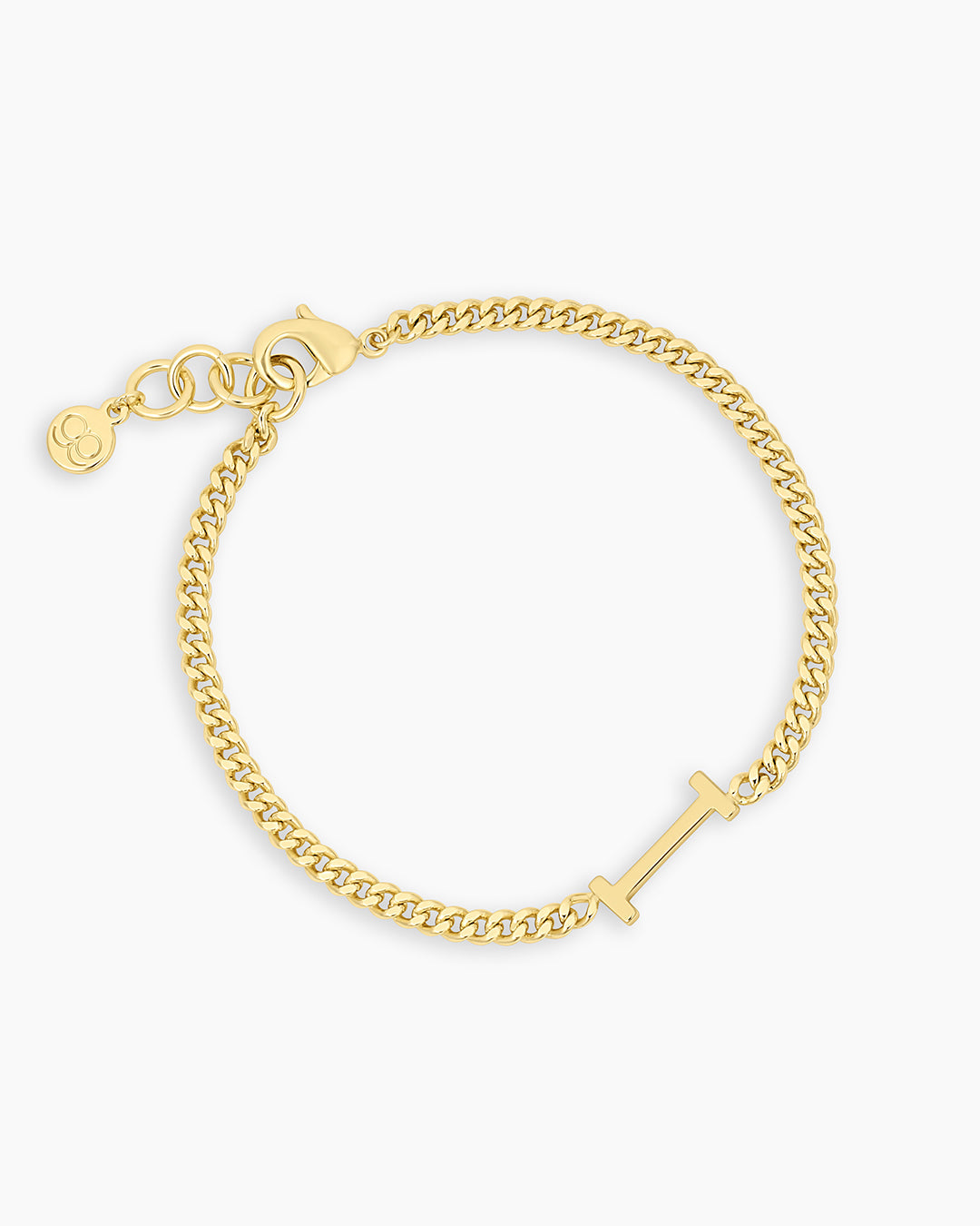 Wilder Alphabet Bracelet Alphabet Bracelet #I || option::18k Gold Plated, I