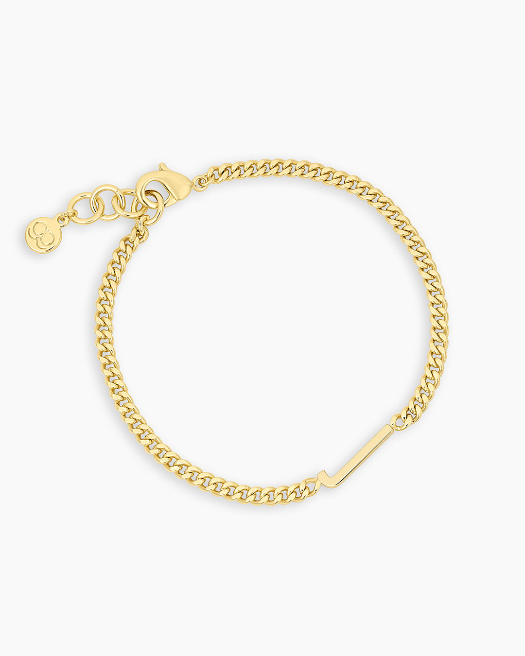 Wilder Alphabet Bracelet Alphabet Bracelet #J || option::18k Gold Plated, J