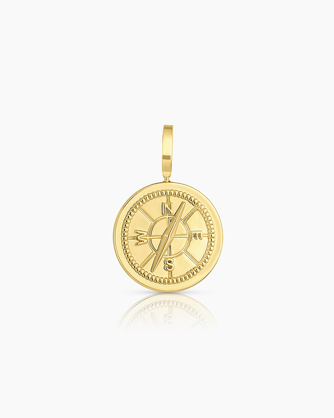 Gorjana compass on sale coin necklace