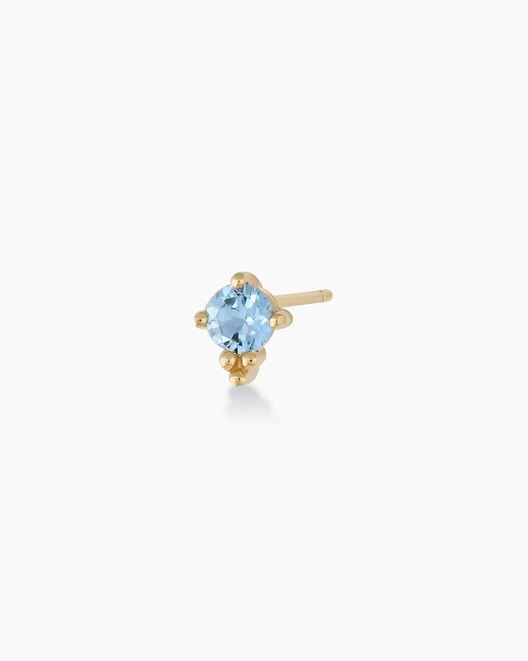 Blue Topaz Trinity Stud – gorjana