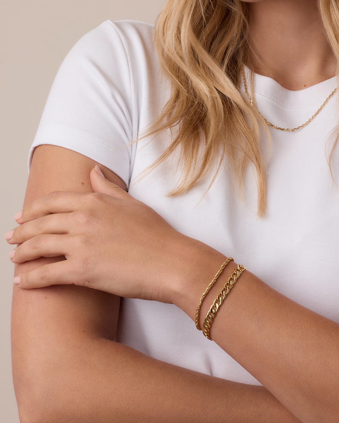 Marin Bracelet Rope bracelet || option::18k Gold Plated