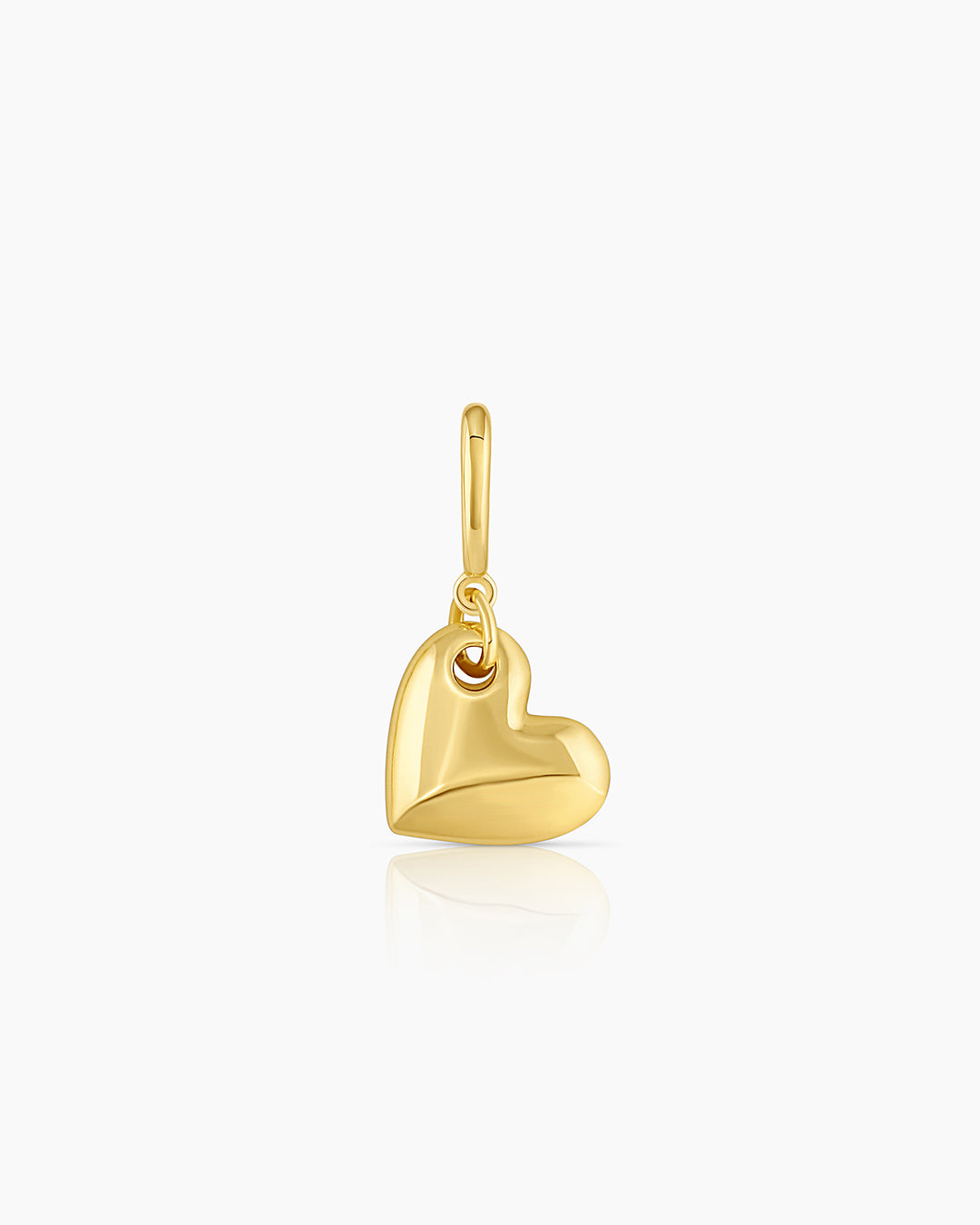 Lou HeartParker Charm || option::18k Gold Plated