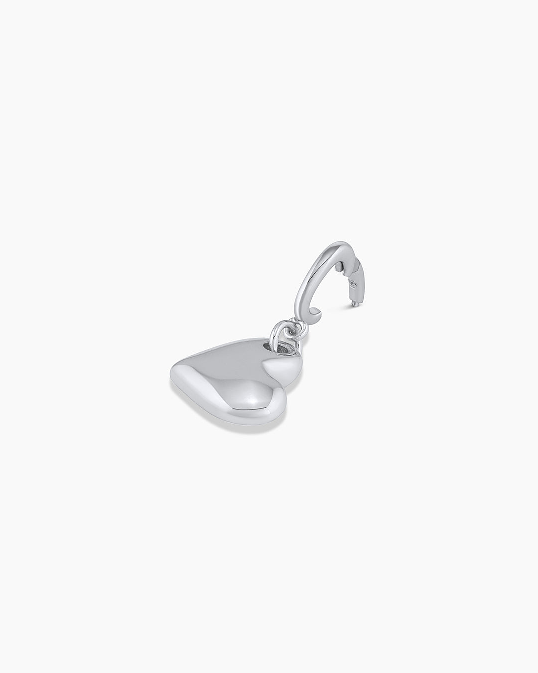 Lou HeartParker Charm || option::Silver Plated