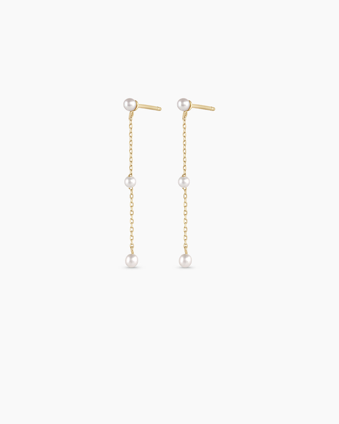 NewportPearl Earrings || option::14k Solid Gold, Pair