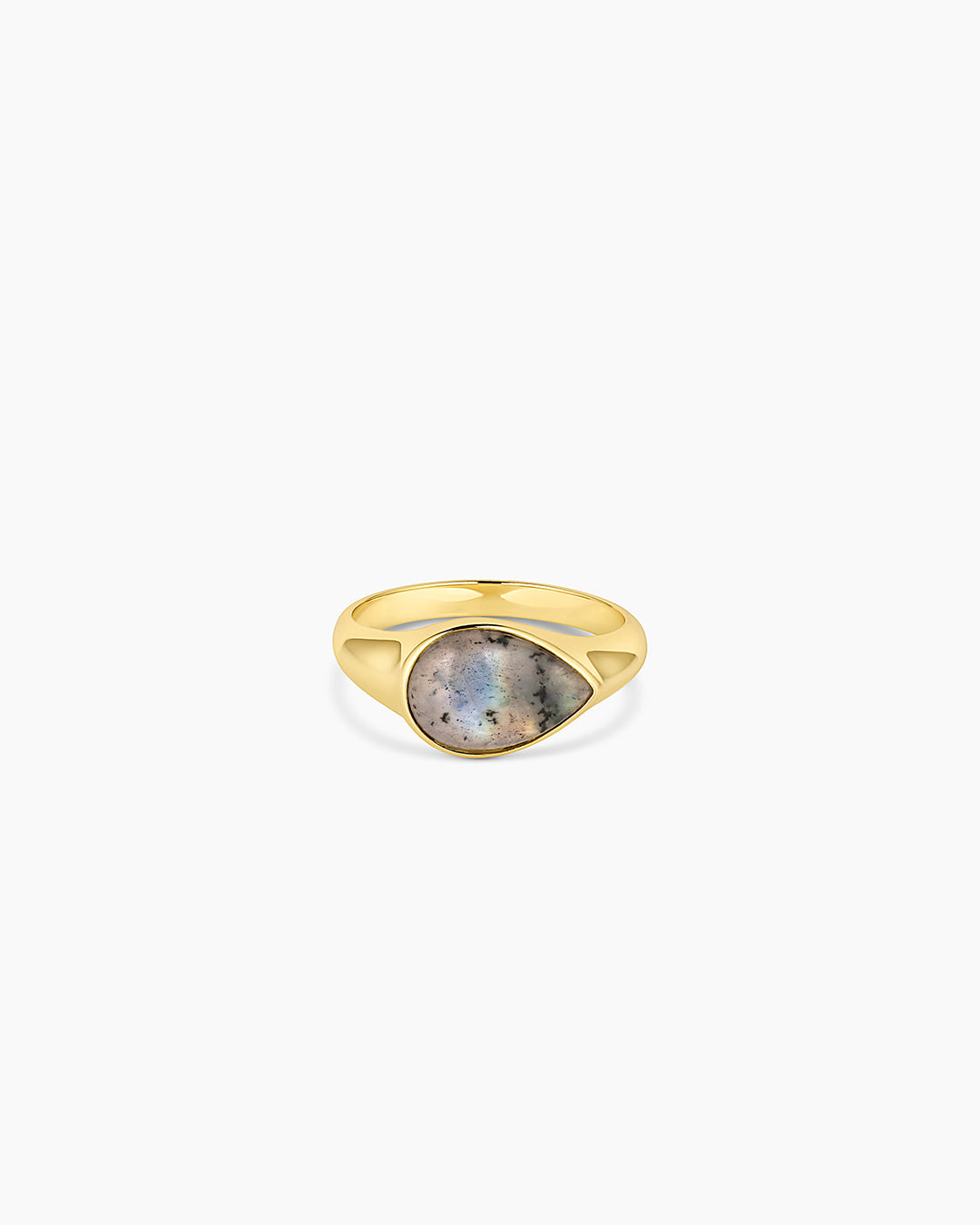 Lou Gemstone Ring - Labradorite