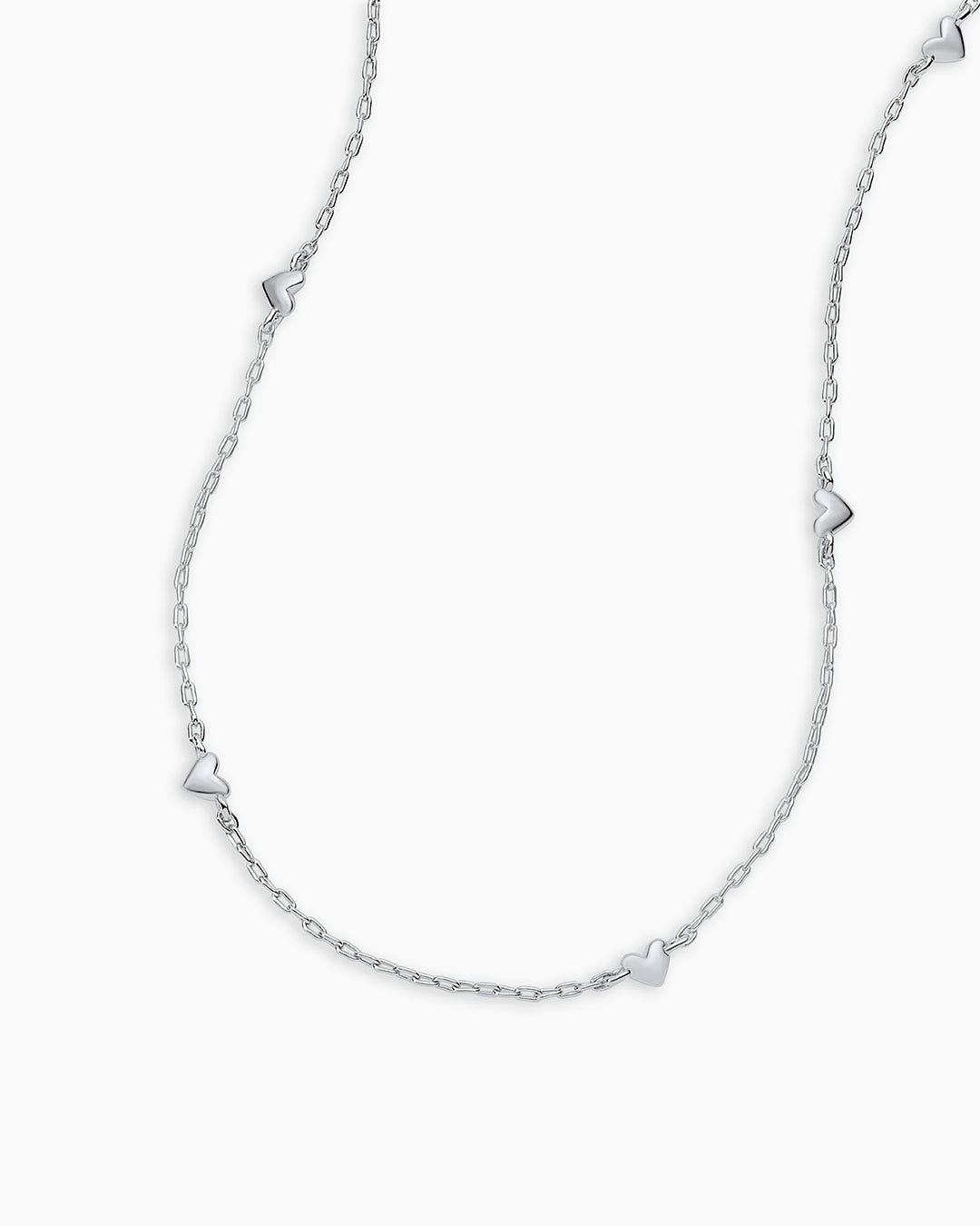 Amour Necklace || option::Silver Plated