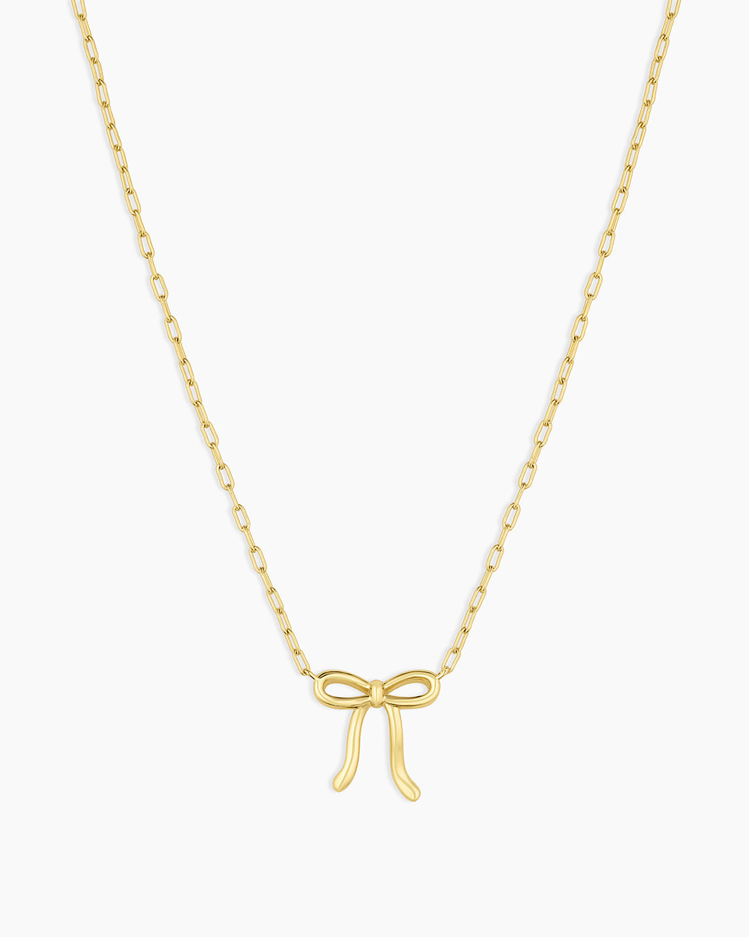 Put a Bow on it Necklace || option::18k Gold Plated