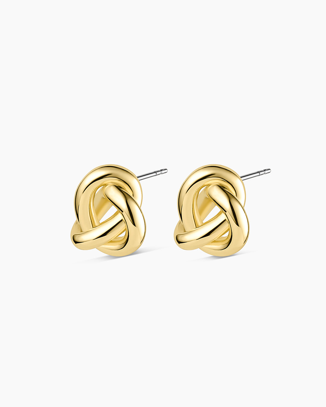 Infinity Knot Studs || option::Gold Plated