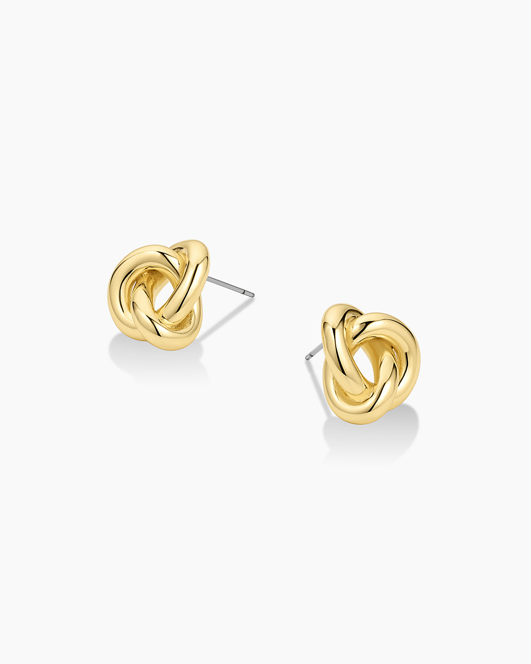 Infinity Knot Studs || option::Gold Plated