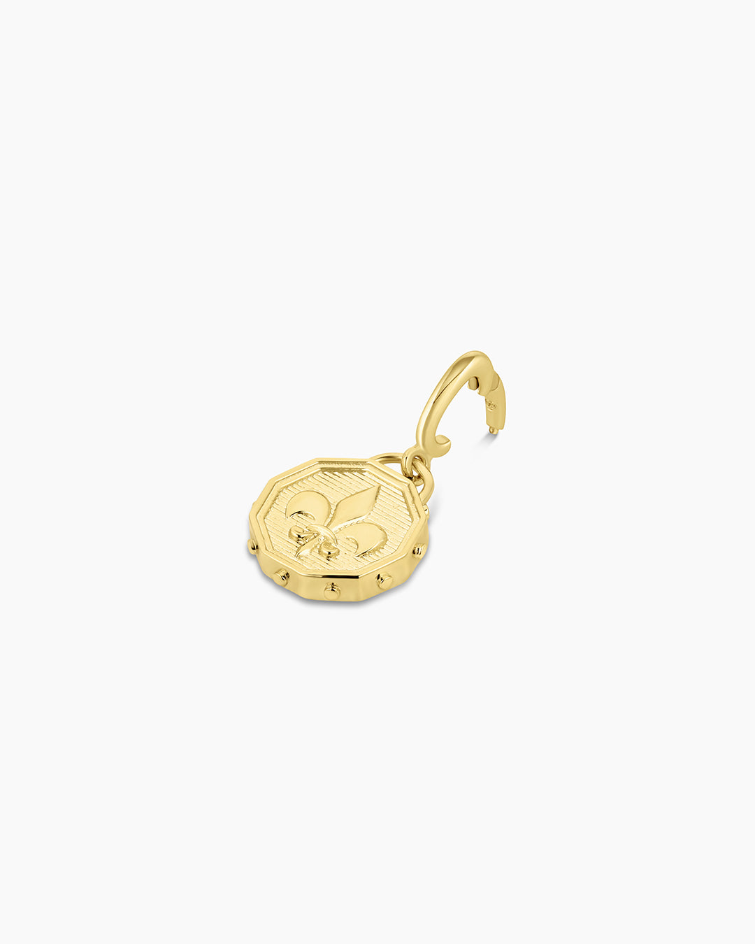 Fleur De Lis Coin Parker Charm