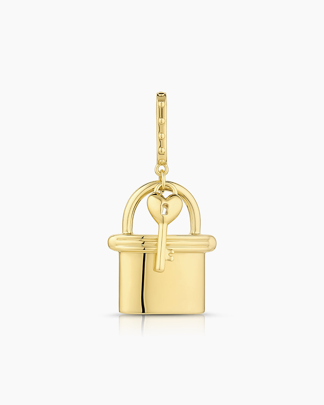 Lock & Key Statement Charm