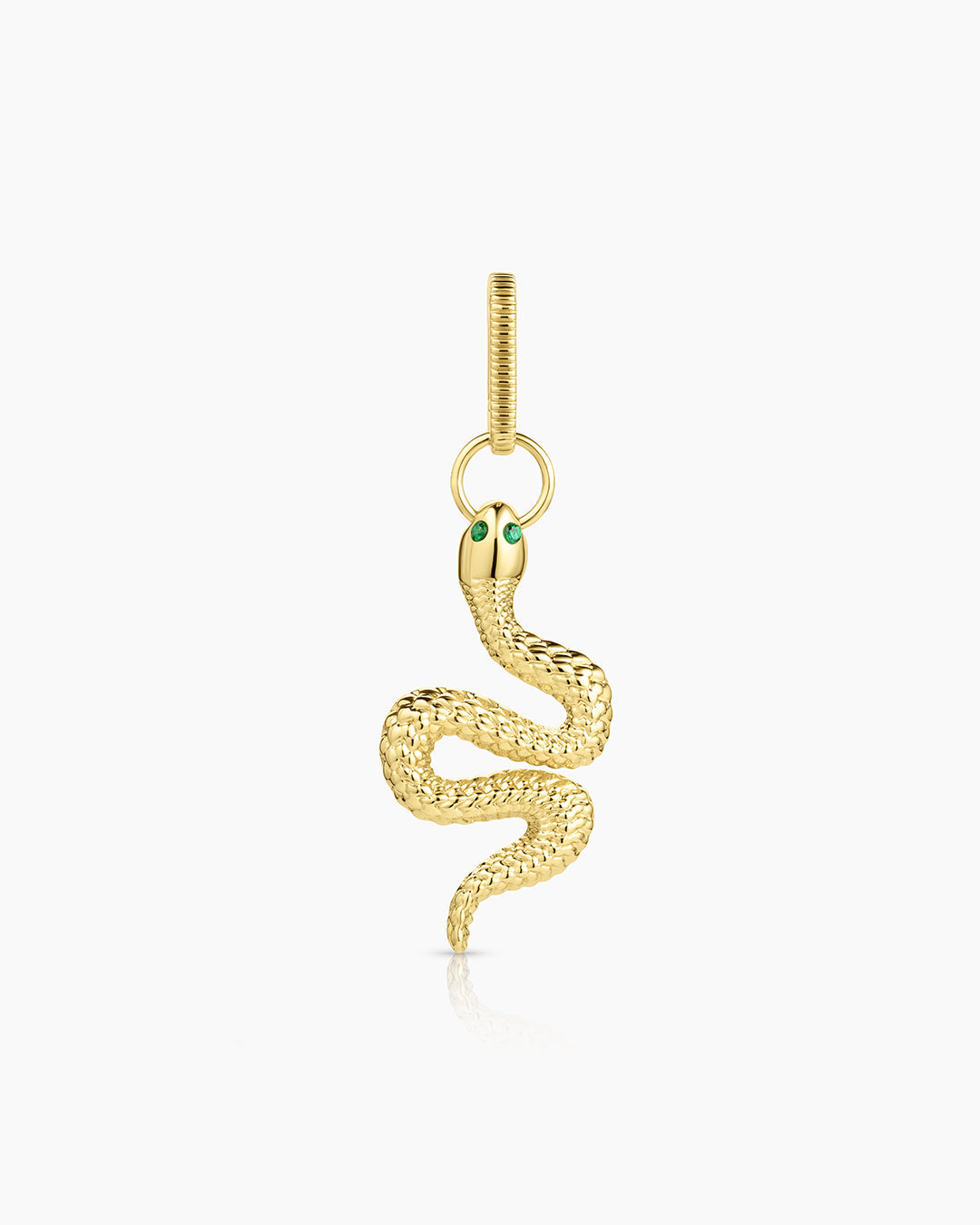 Snake Statement Charm || option::Gold Plated 