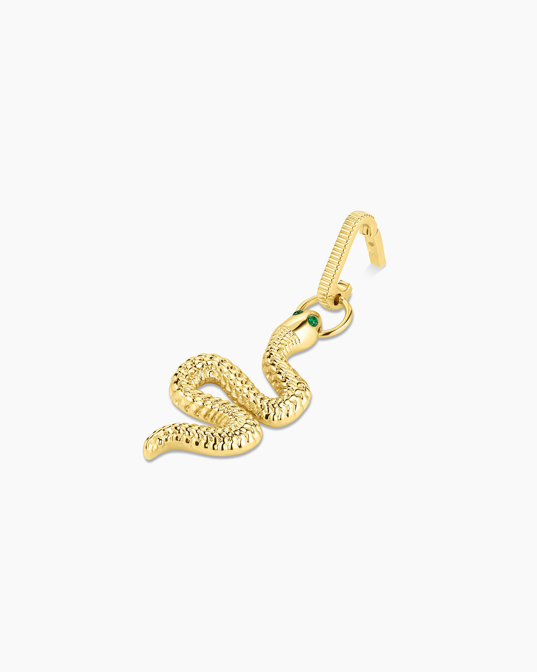 Snake Statement Charm || option::Gold Plated 