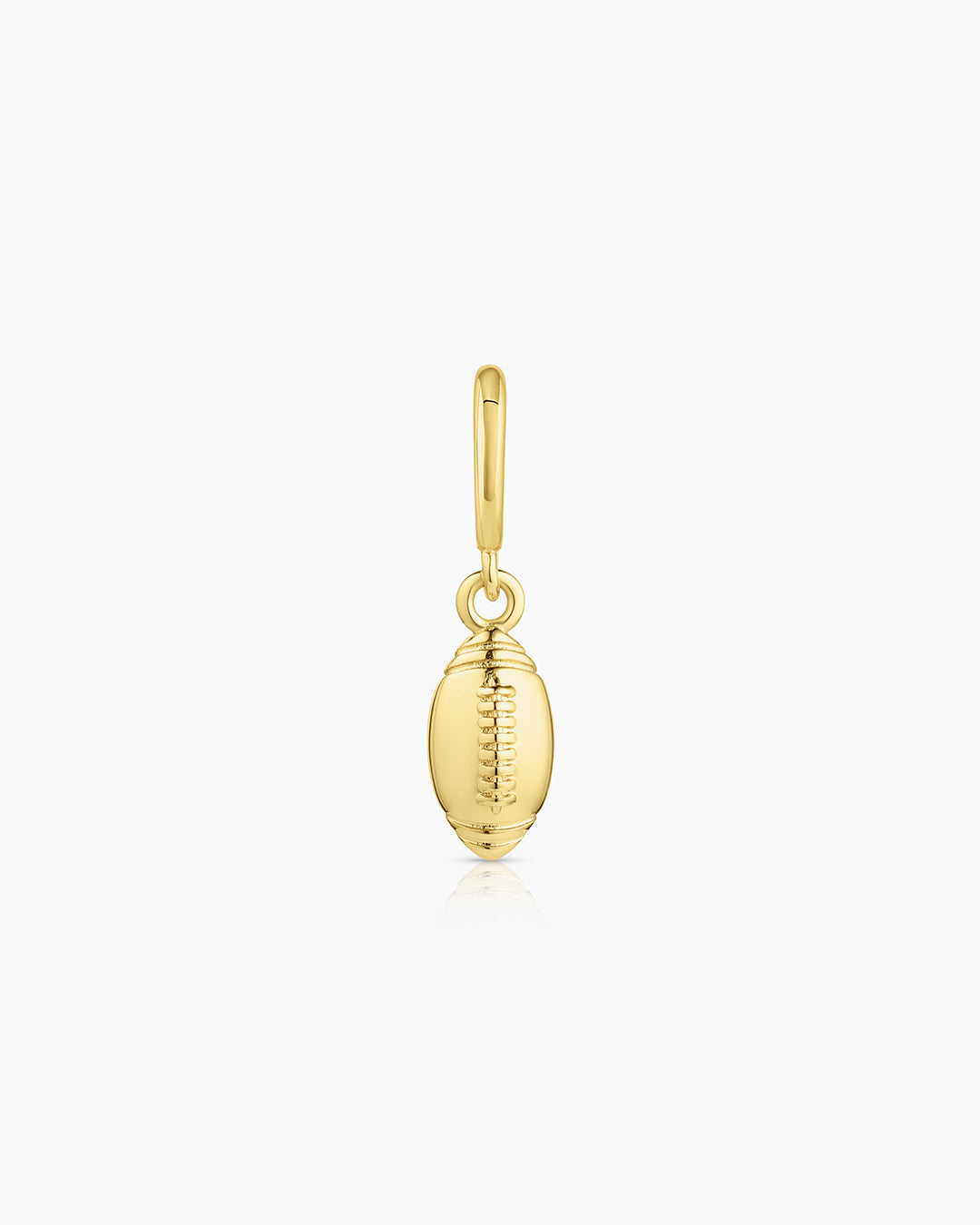 Varsity Parker Charm || option::Gold Plated, Football