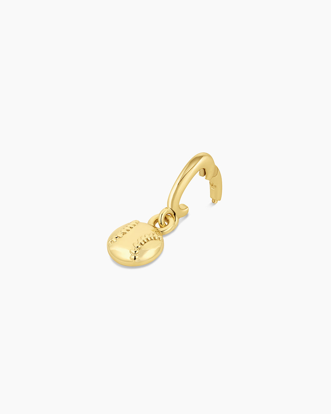 Varsity Parker Charm || option::Gold Plated, Baseball