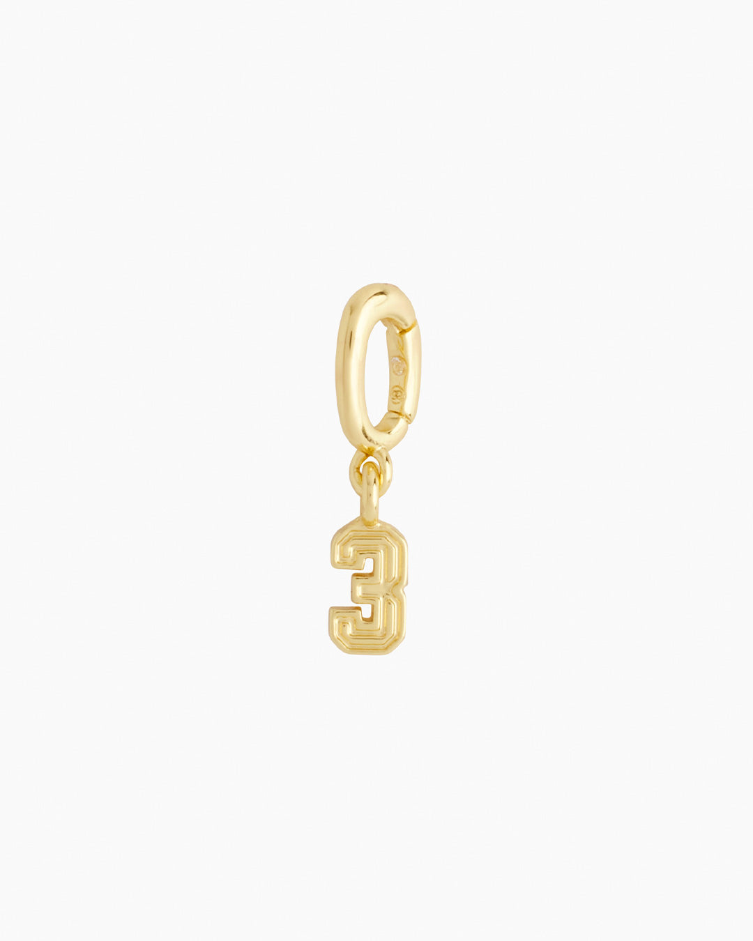 Varsity Sports Parker Charm || option::18k Gold Plated, 3