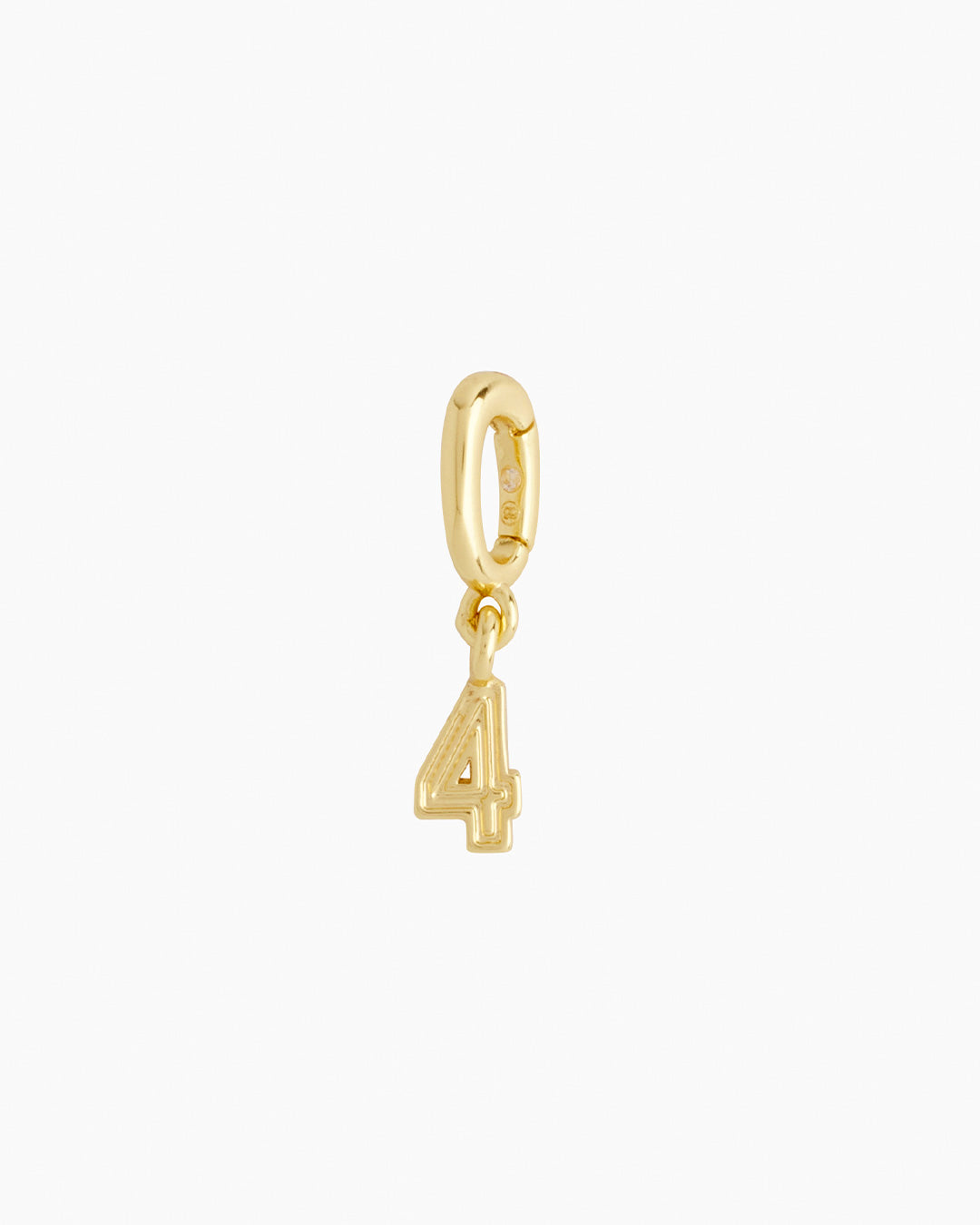 Varsity Sports Parker Charm || option::18k Gold Plated, 4