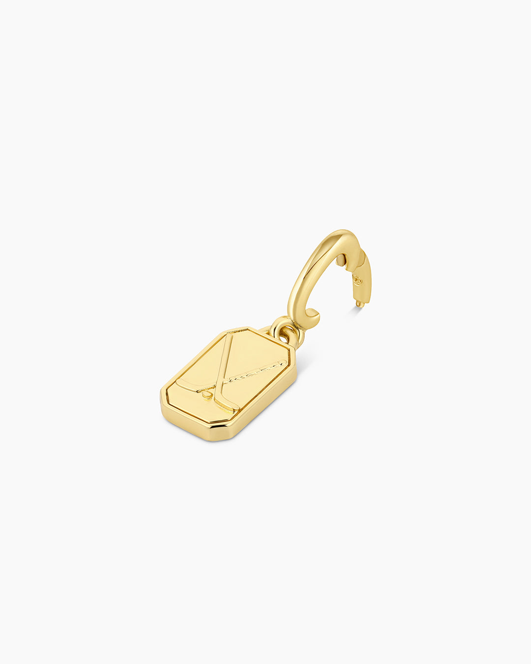 Varsity Parker Charm || option::Gold Plated, Hockey