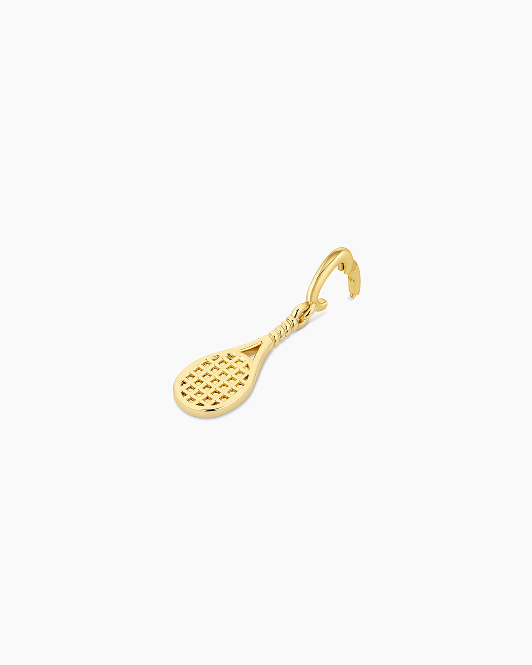 Varsity Parker Charm || option::Gold Plated, Tennis