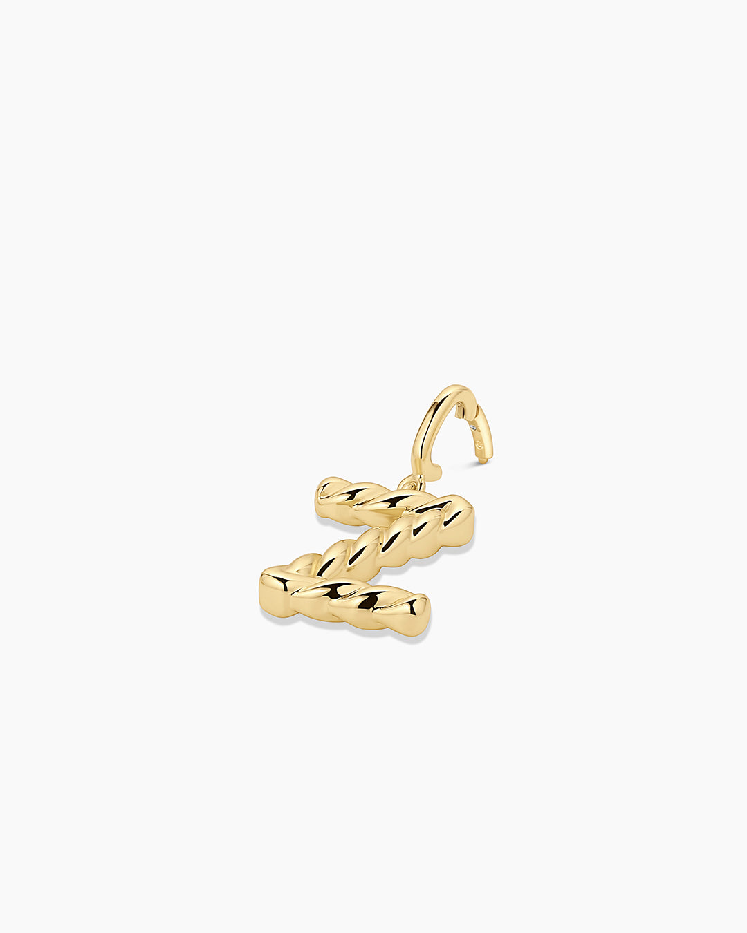 Crew Alphabet Statement Charm || option::18k Gold Plated, Z