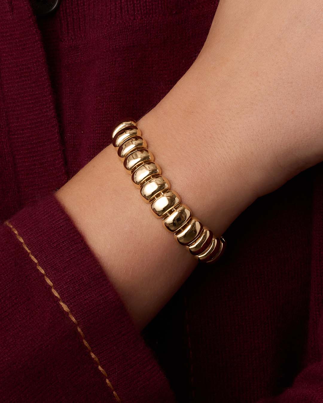 Charlie Bracelet || option::18k Gold Plated 