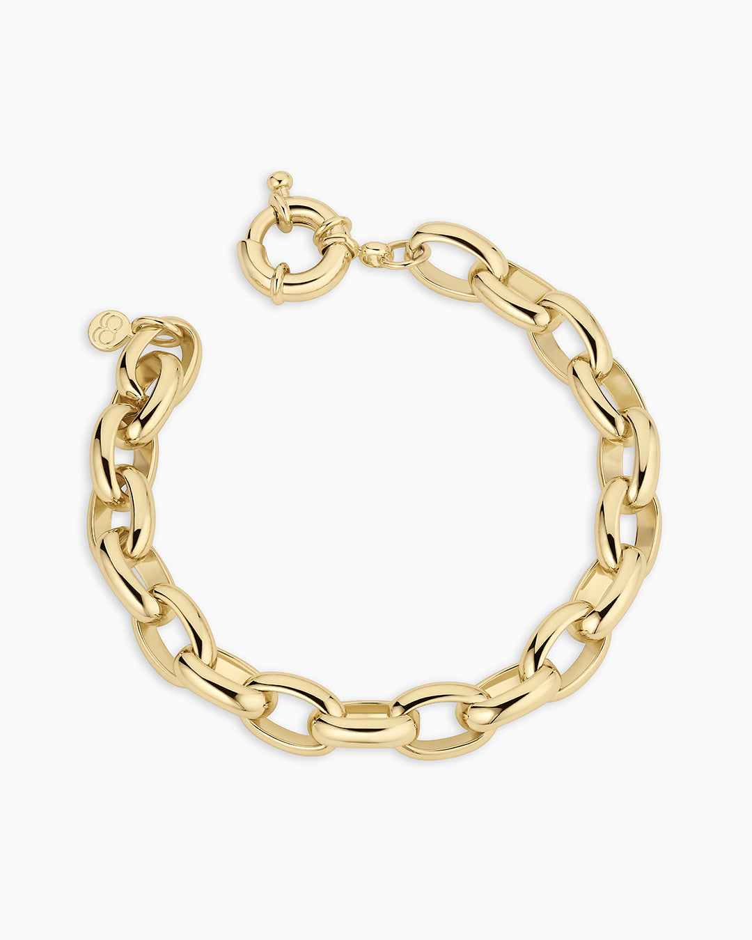 Avery Statement Bracelet || option::18k Gold Plated 