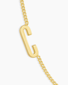 Wilder Alphabet Bracelet - A in Gold, Women's in Gold/A