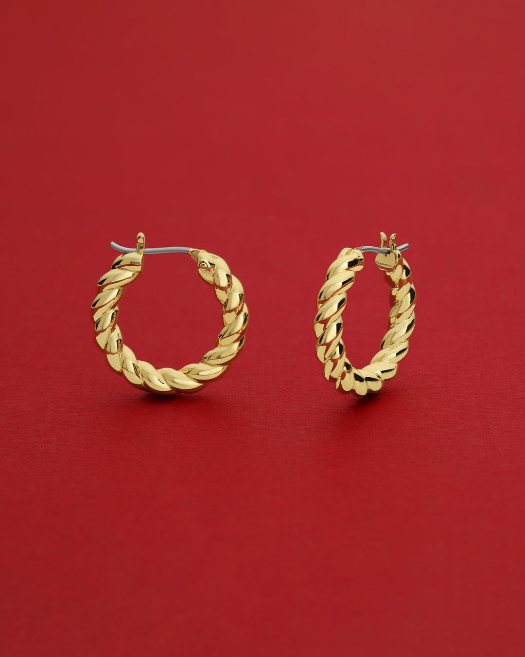 hoop earrings