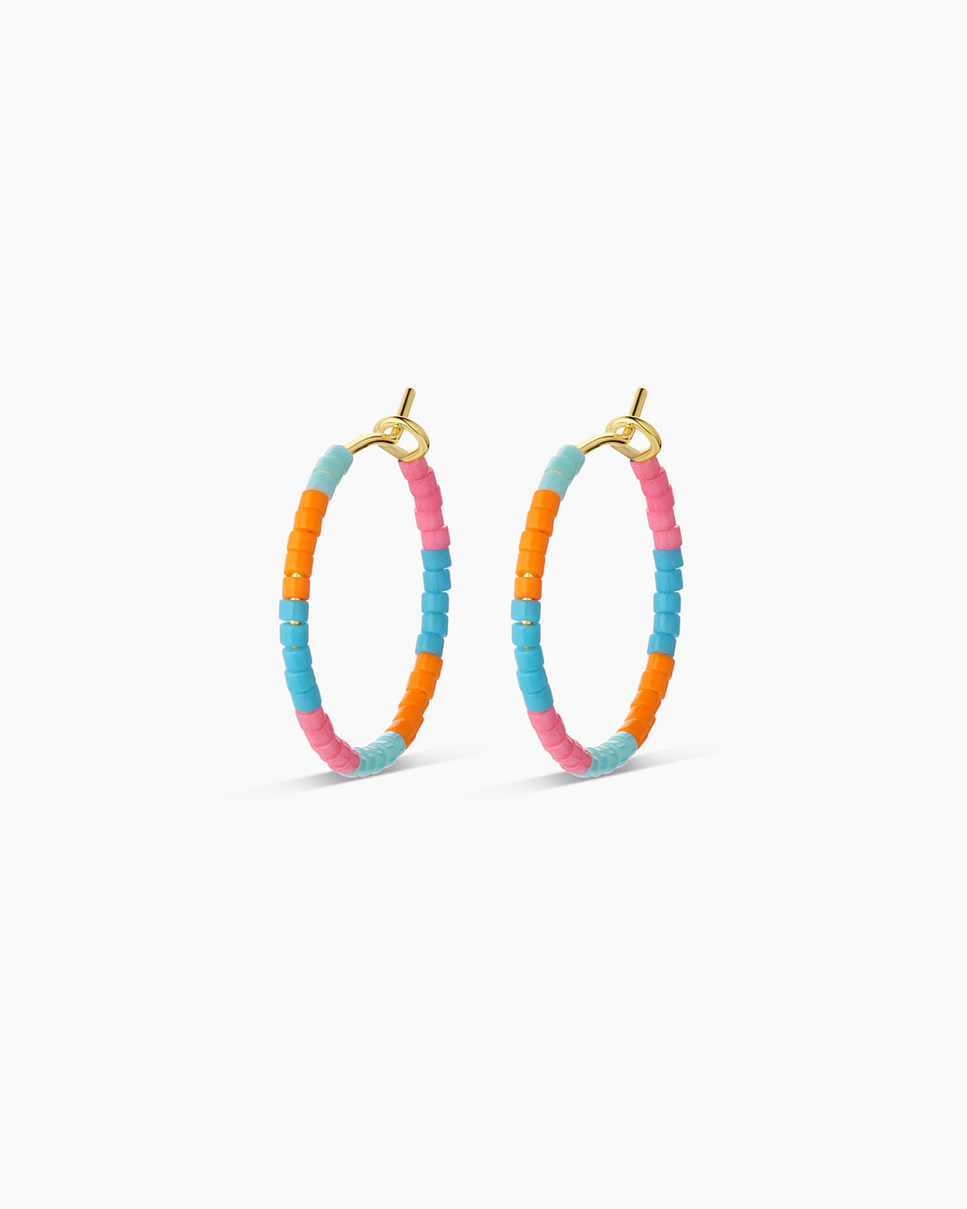 Gigi Stripe Hoops – gorjana