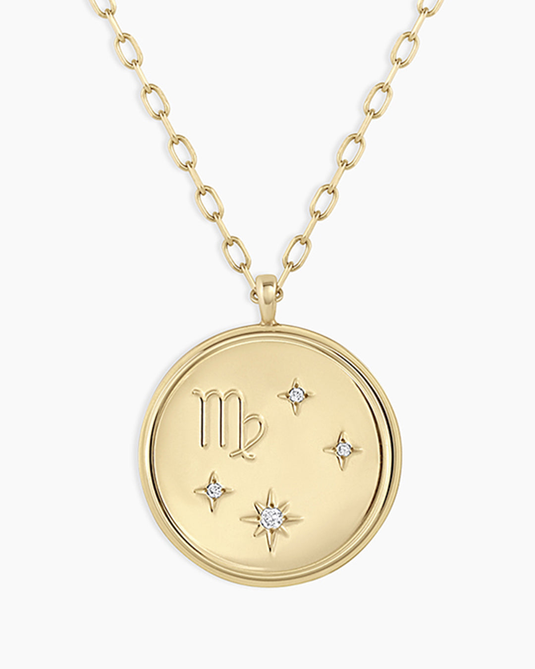 Buy Dainty Virgo Jewelry, Gold Virgo Necklace, Small Virgo Pendant, Virgo  Zodiac Necklace, Virgo Gift for Her, Gold Zodiac Jewelry Astrology Online  in India - Etsy