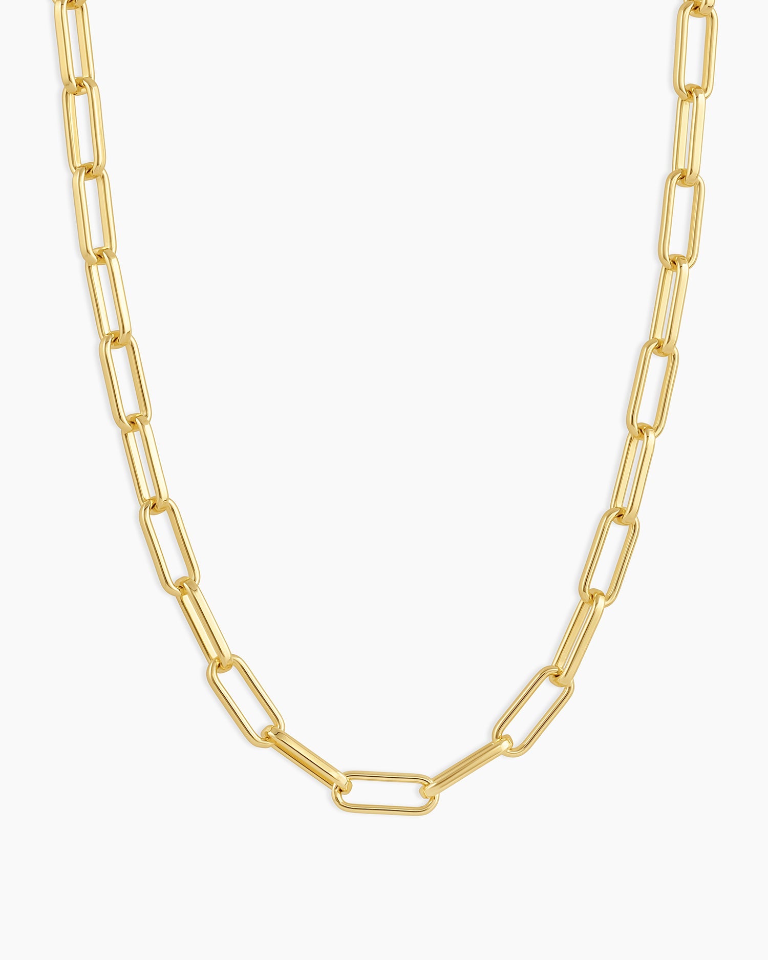 Gold paperclip deals choker