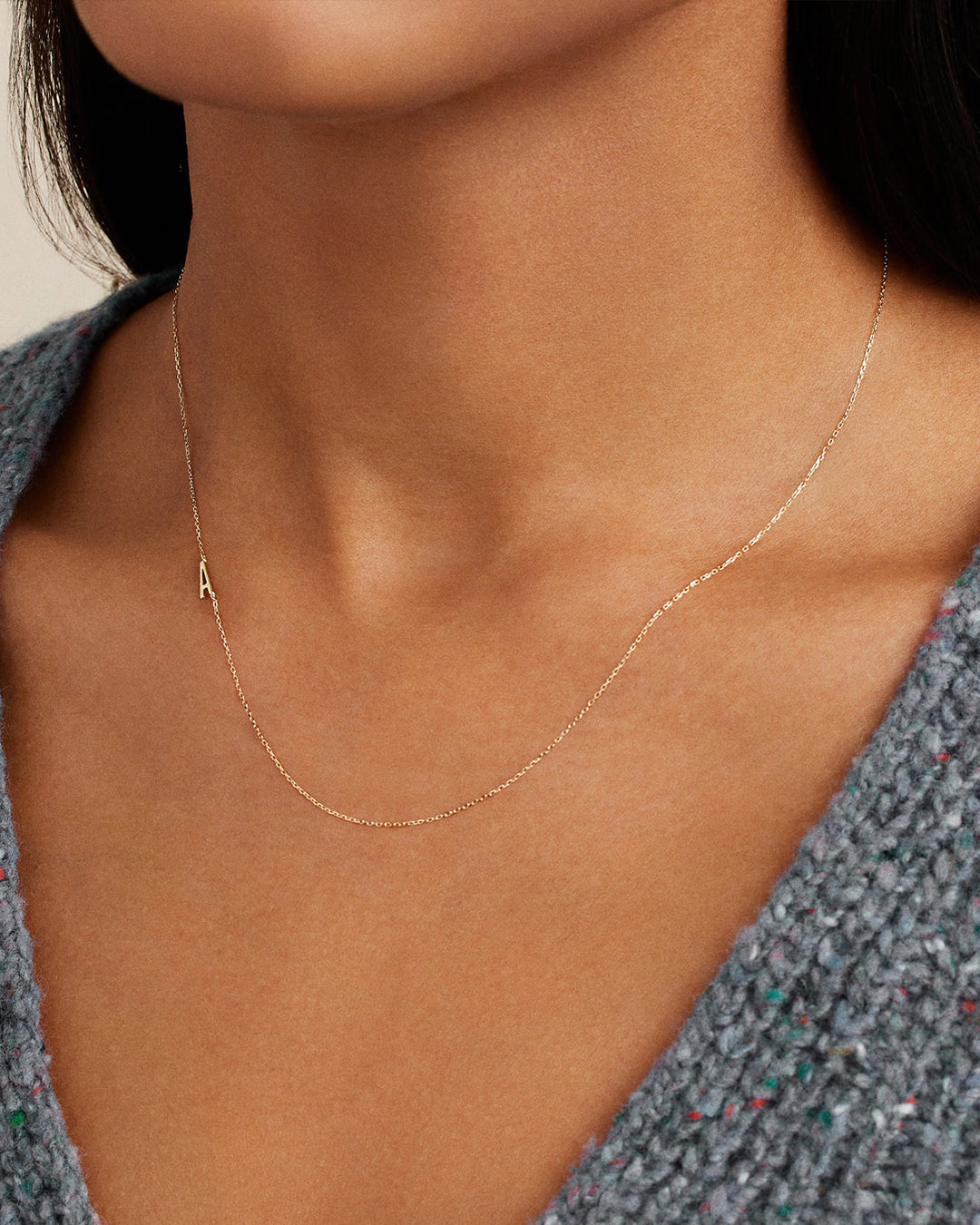 14K Gold Initial Necklace | gorjana