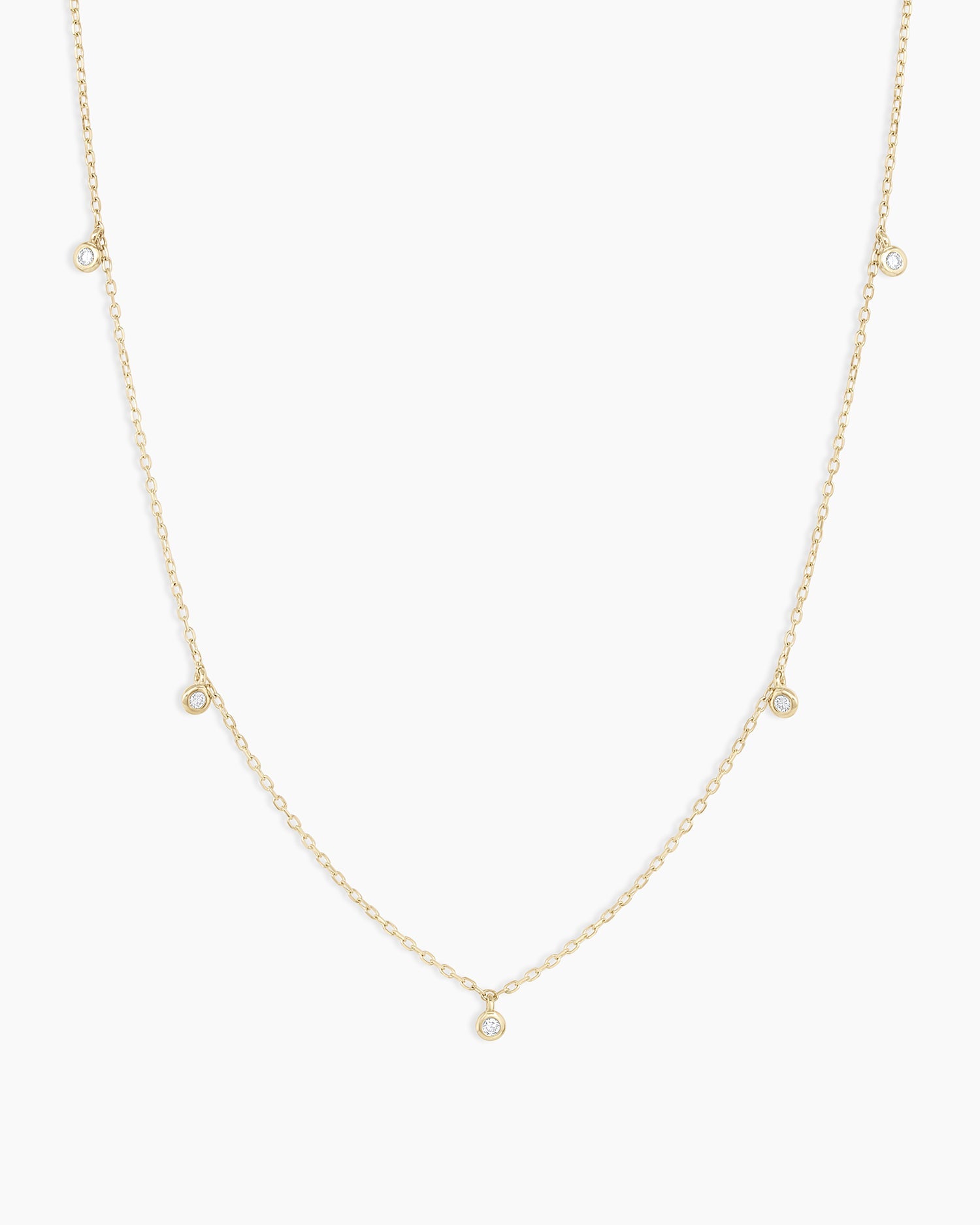 Classic Diamond Flutter Necklace – gorjana