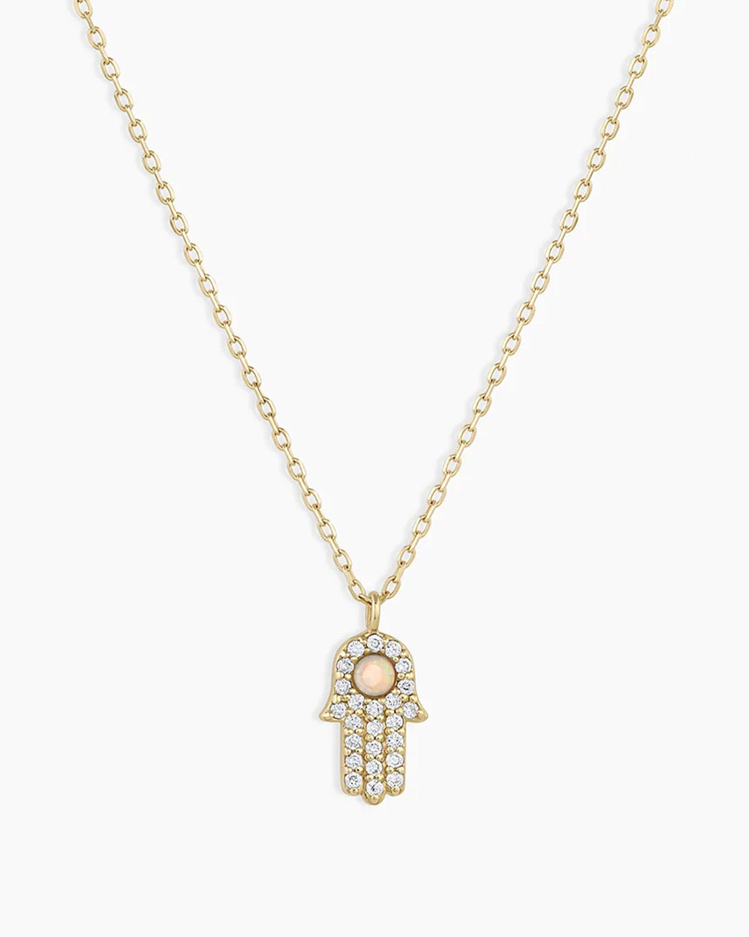 Diamond Hamsa Necklace | Marquis Jewelers