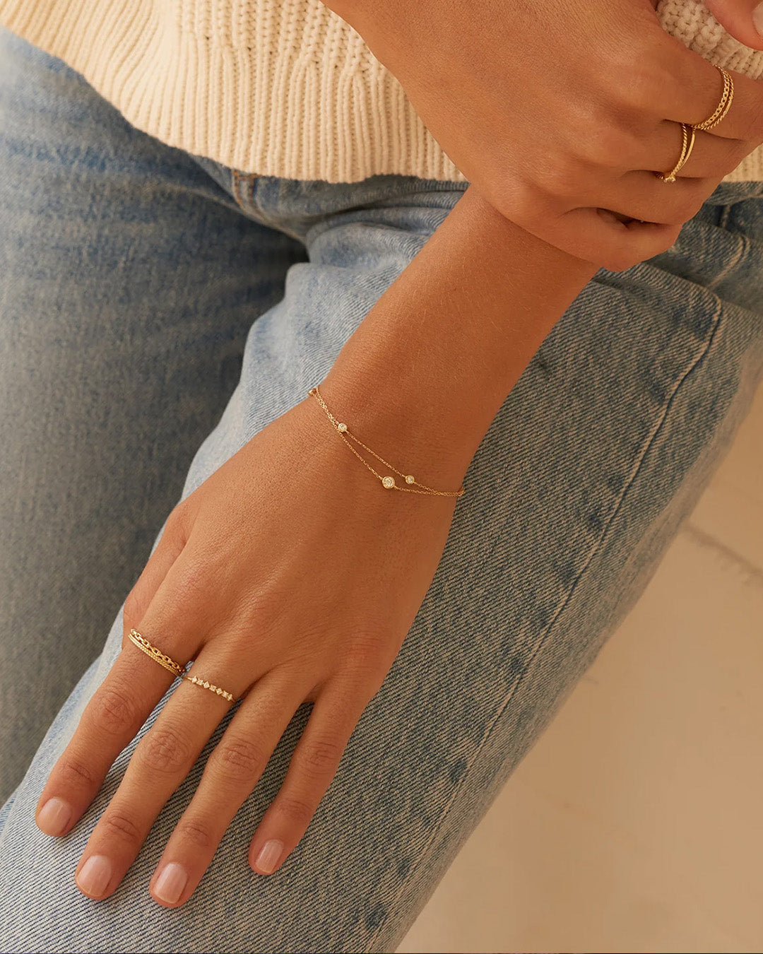 Hermes Kelly Diamond Bracelet 18k Yellow Gold 539 Diamonds Size Small |  Mightychic