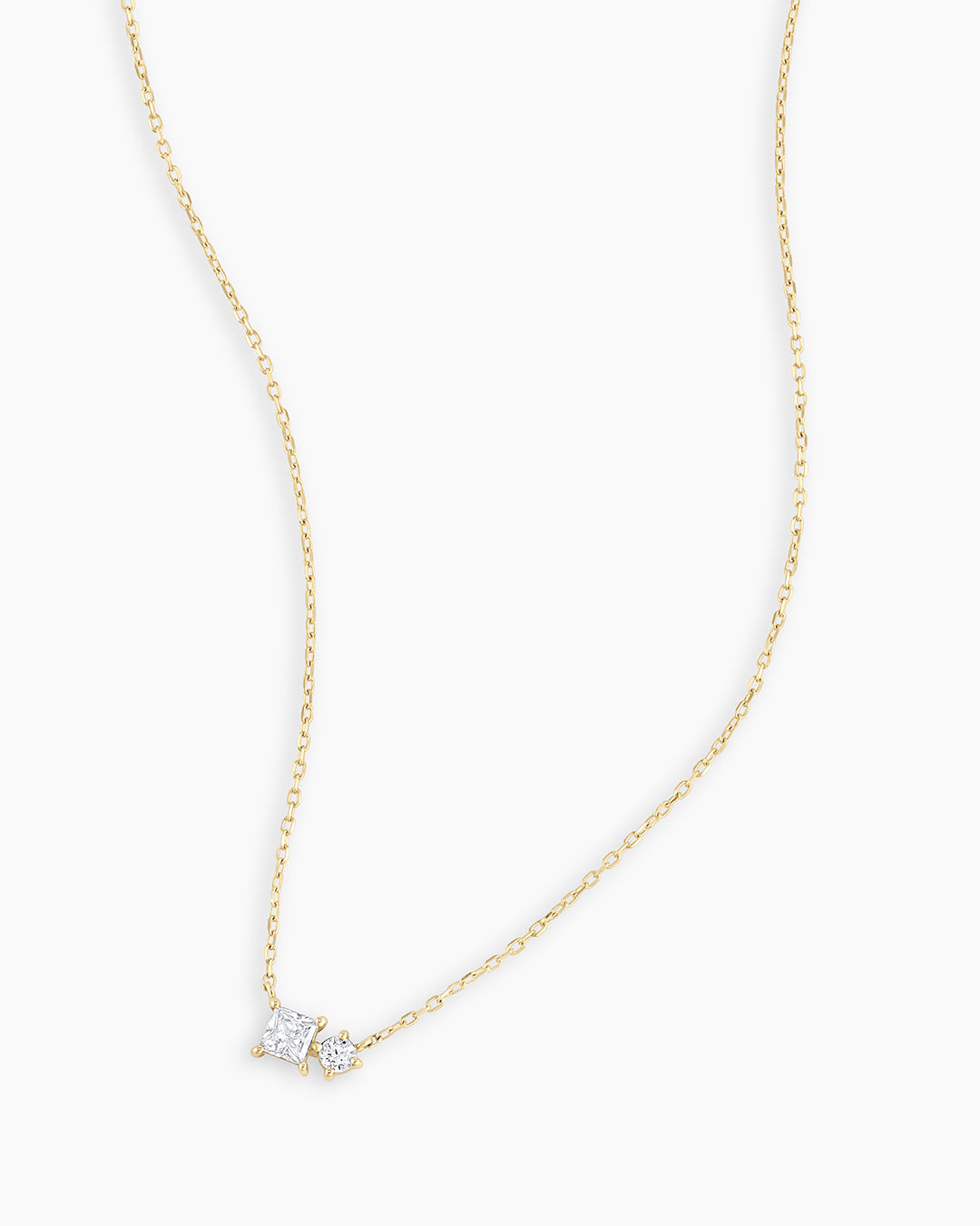 Diamond and White Sapphire Necklace – gorjana